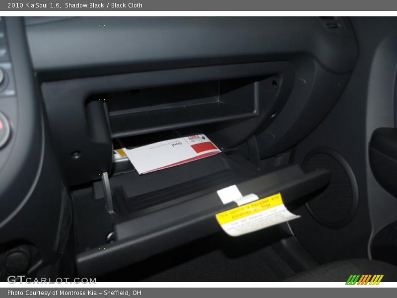 Shadow Black / Black Cloth 2010 Kia Soul 1.6