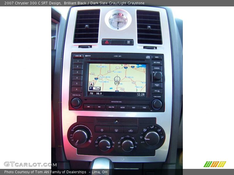Brilliant Black / Dark Slate Gray/Light Graystone 2007 Chrysler 300 C SRT Design