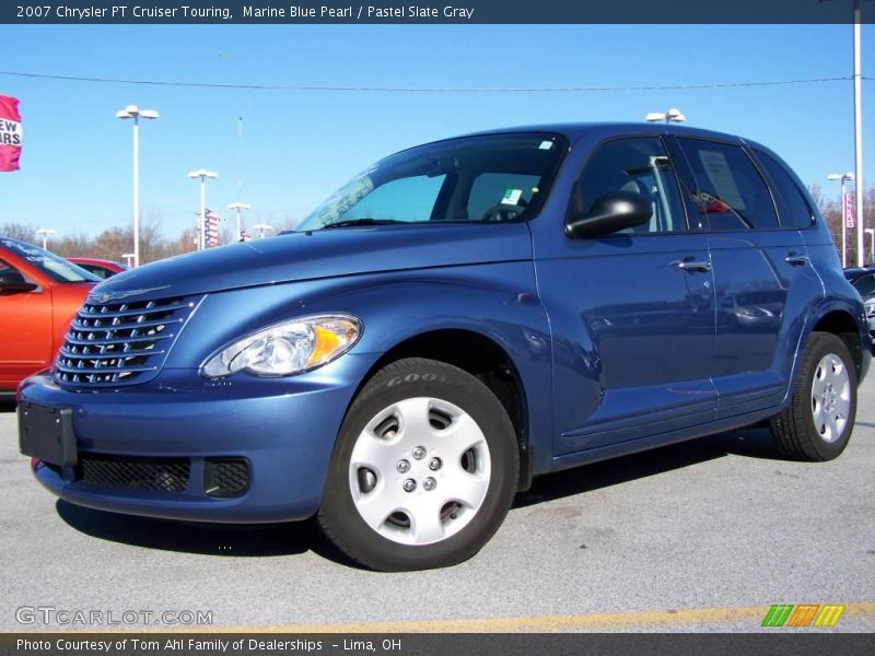 Marine Blue Pearl / Pastel Slate Gray 2007 Chrysler PT Cruiser Touring