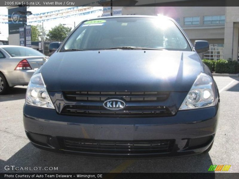 Velvet Blue / Gray 2006 Kia Sedona LX