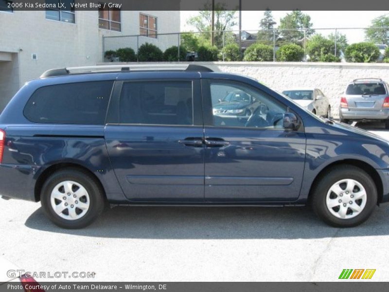 Velvet Blue / Gray 2006 Kia Sedona LX