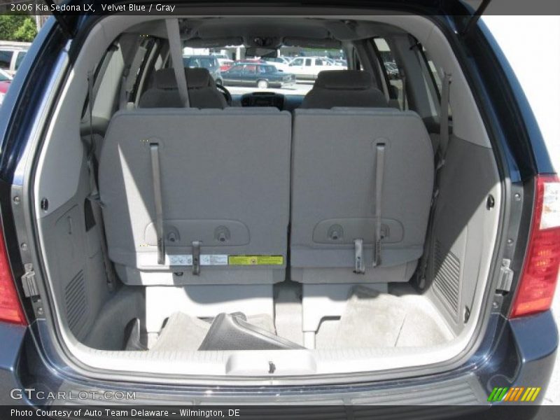 Velvet Blue / Gray 2006 Kia Sedona LX