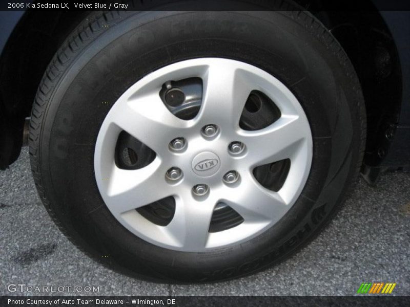 Velvet Blue / Gray 2006 Kia Sedona LX