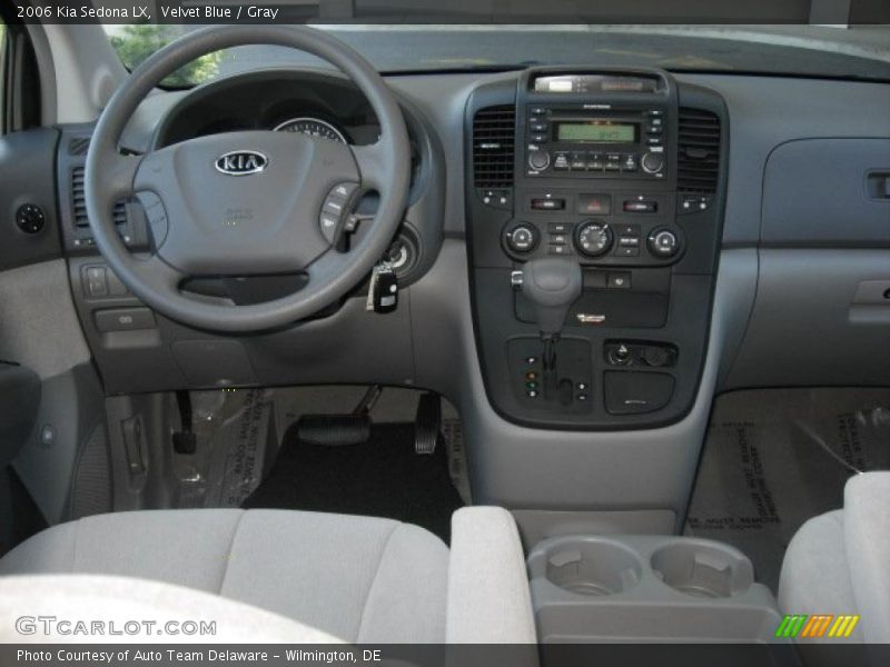 Velvet Blue / Gray 2006 Kia Sedona LX