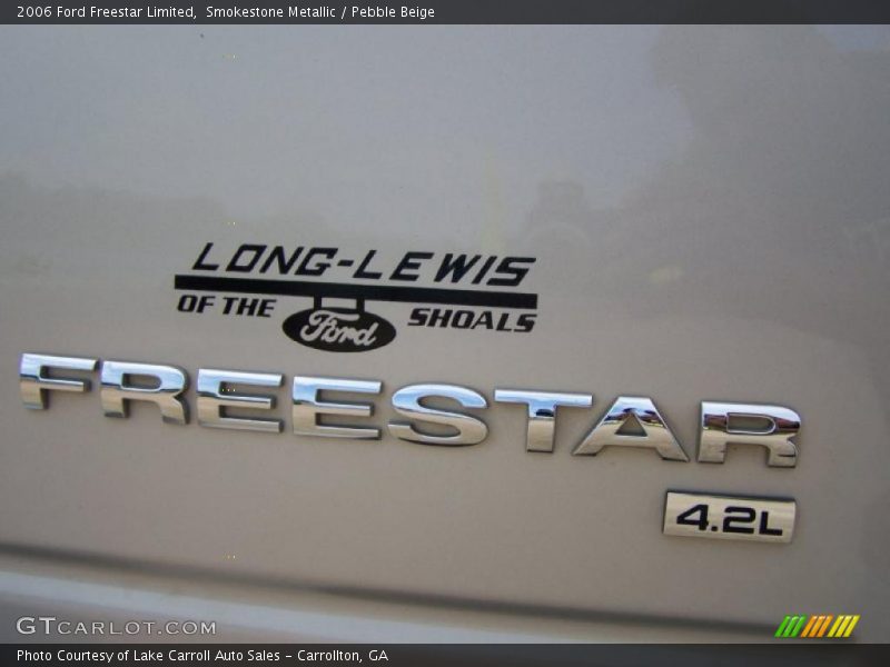 Smokestone Metallic / Pebble Beige 2006 Ford Freestar Limited