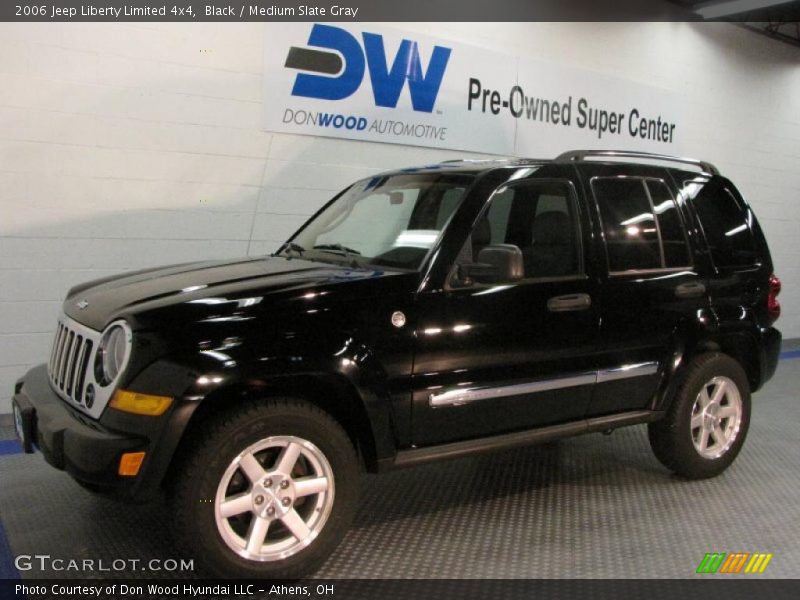 Black / Medium Slate Gray 2006 Jeep Liberty Limited 4x4