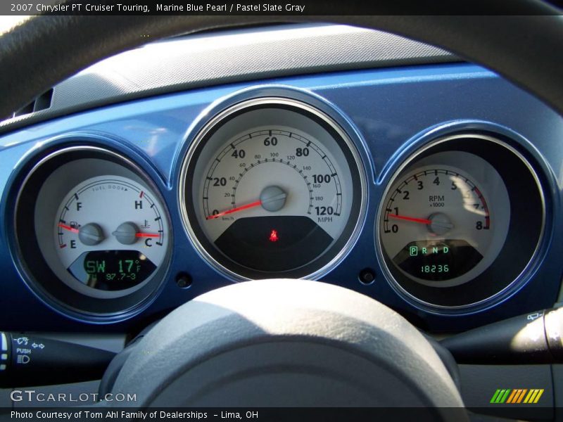 Marine Blue Pearl / Pastel Slate Gray 2007 Chrysler PT Cruiser Touring