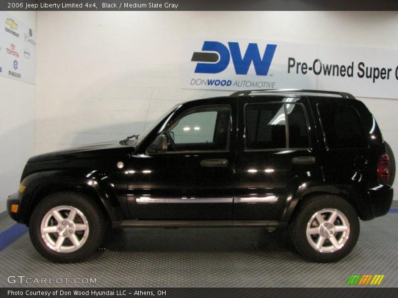 Black / Medium Slate Gray 2006 Jeep Liberty Limited 4x4