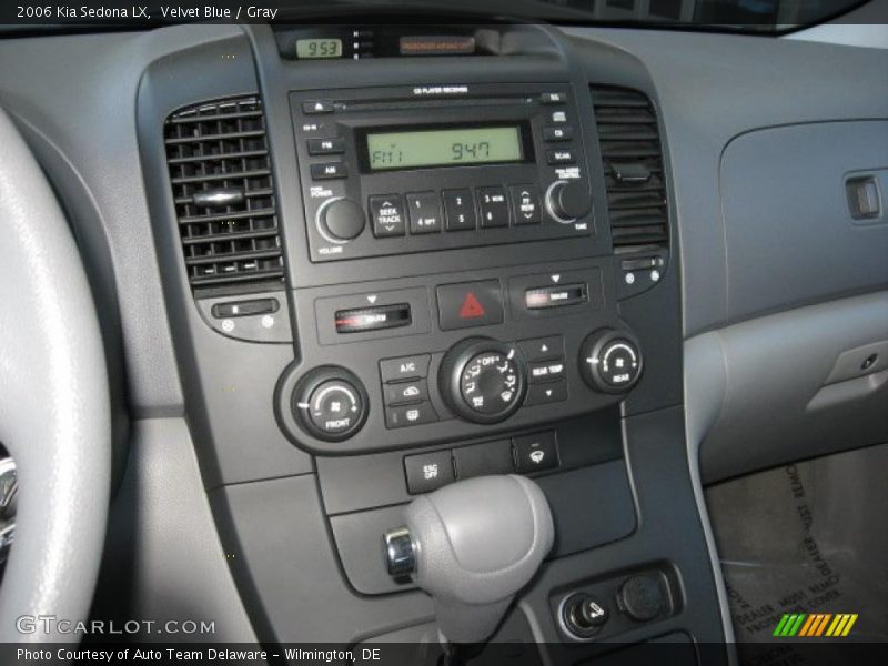 Velvet Blue / Gray 2006 Kia Sedona LX