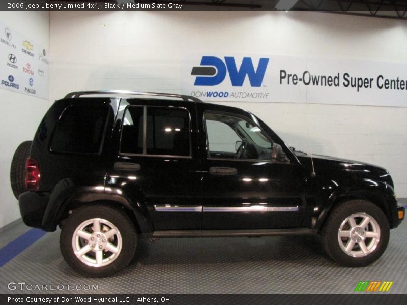 Black / Medium Slate Gray 2006 Jeep Liberty Limited 4x4