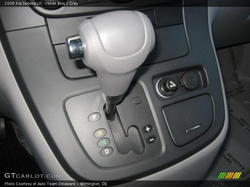 Velvet Blue / Gray 2006 Kia Sedona LX
