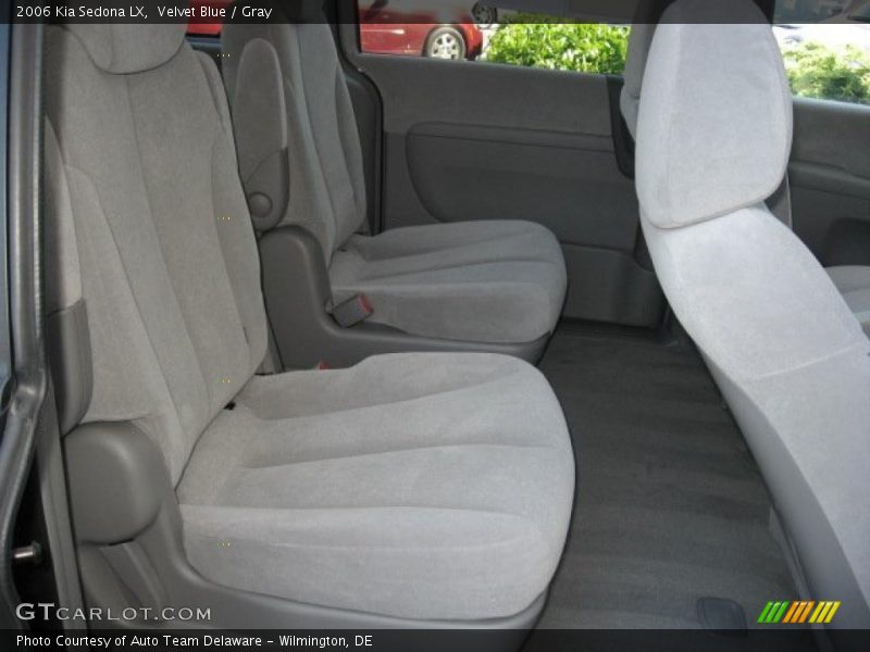 Velvet Blue / Gray 2006 Kia Sedona LX