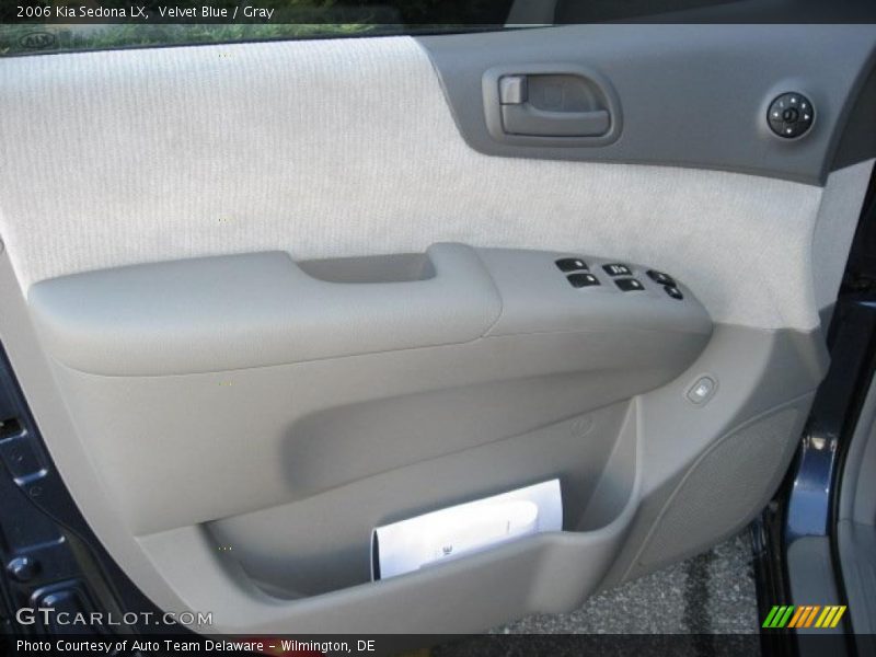 Velvet Blue / Gray 2006 Kia Sedona LX