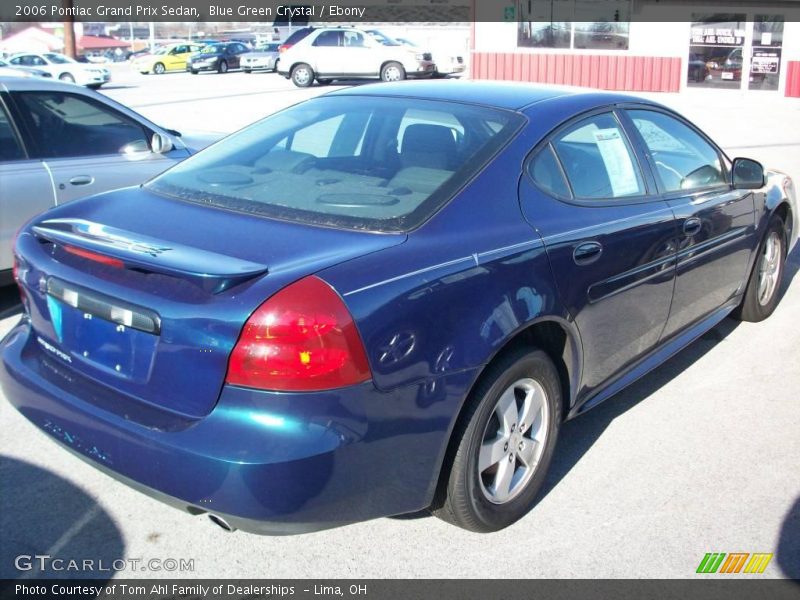 Blue Green Crystal / Ebony 2006 Pontiac Grand Prix Sedan