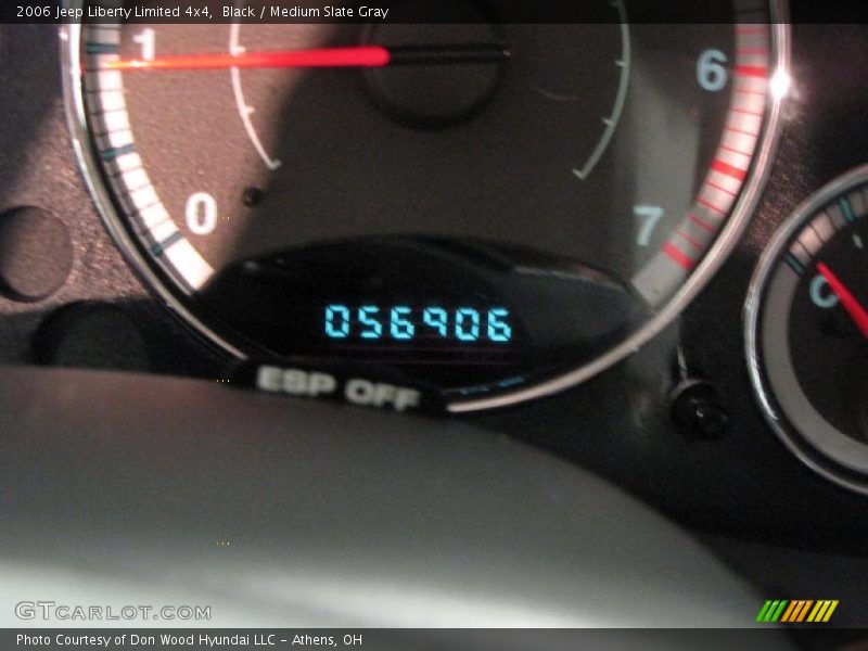 Black / Medium Slate Gray 2006 Jeep Liberty Limited 4x4