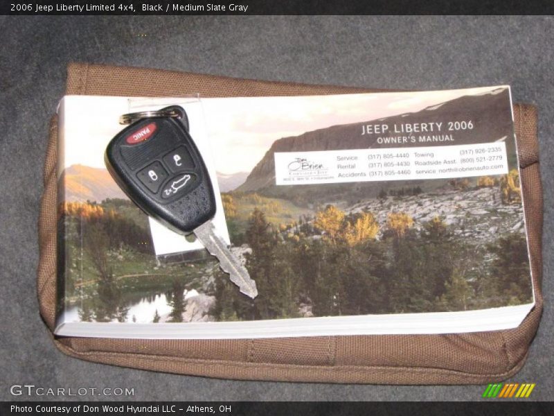 Black / Medium Slate Gray 2006 Jeep Liberty Limited 4x4