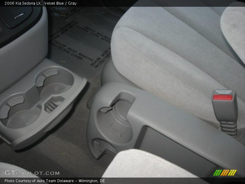 Velvet Blue / Gray 2006 Kia Sedona LX