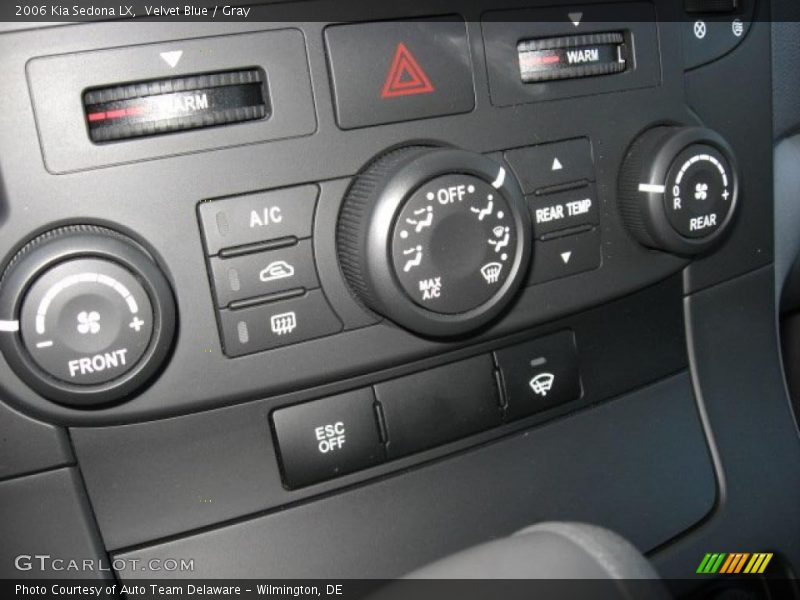 Velvet Blue / Gray 2006 Kia Sedona LX