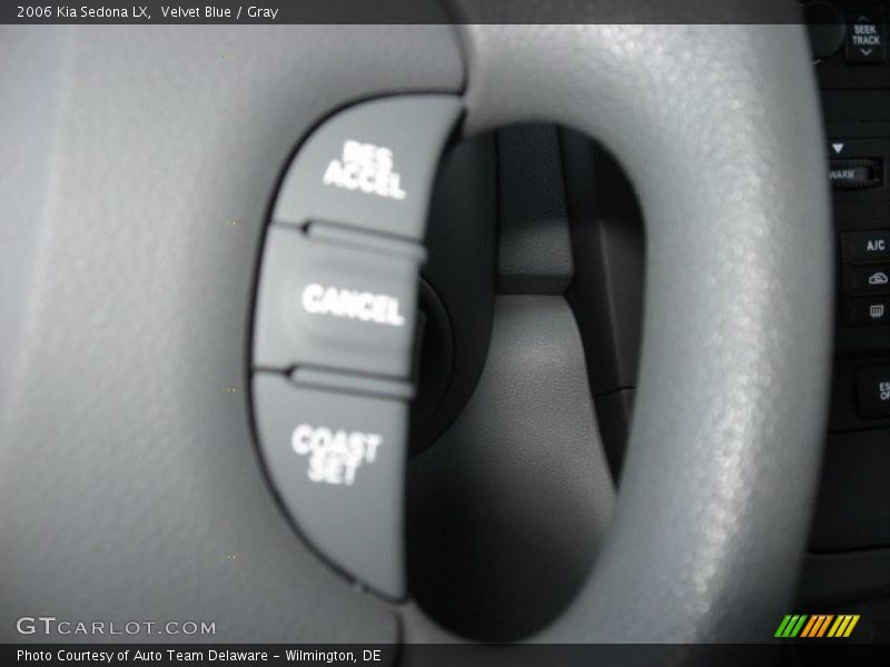 Velvet Blue / Gray 2006 Kia Sedona LX