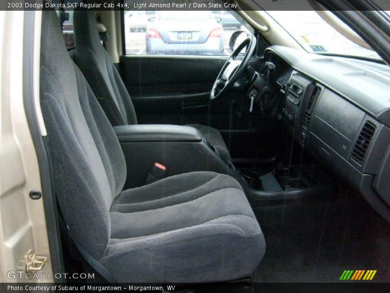 Light Almond Pearl / Dark Slate Gray 2003 Dodge Dakota SXT Regular Cab 4x4