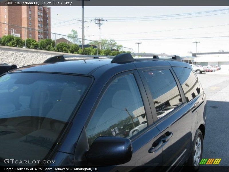 Velvet Blue / Gray 2006 Kia Sedona LX