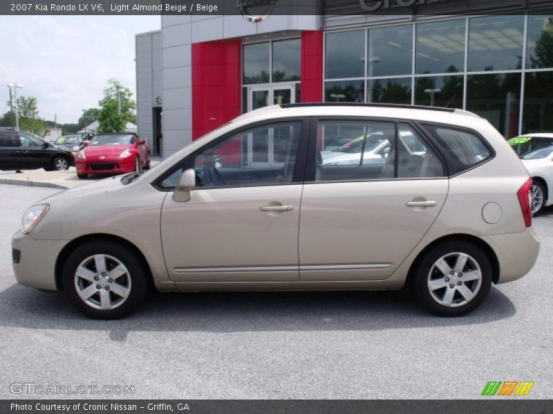 Light Almond Beige / Beige 2007 Kia Rondo LX V6