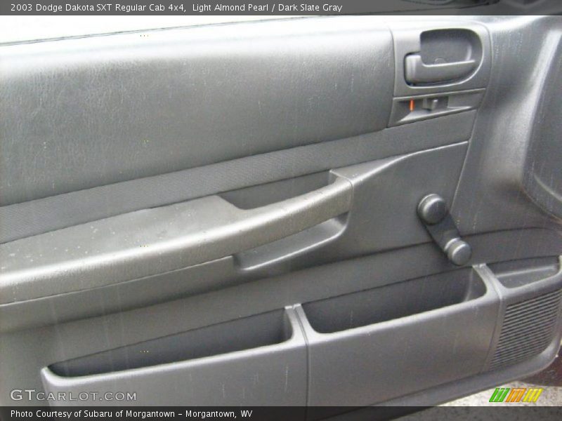 Light Almond Pearl / Dark Slate Gray 2003 Dodge Dakota SXT Regular Cab 4x4