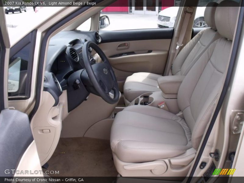 Light Almond Beige / Beige 2007 Kia Rondo LX V6