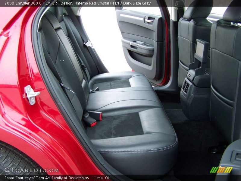 Inferno Red Crystal Pearl / Dark Slate Gray 2008 Chrysler 300 C HEMI SRT Design
