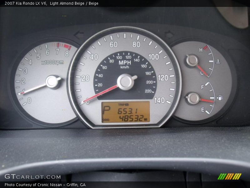 Light Almond Beige / Beige 2007 Kia Rondo LX V6