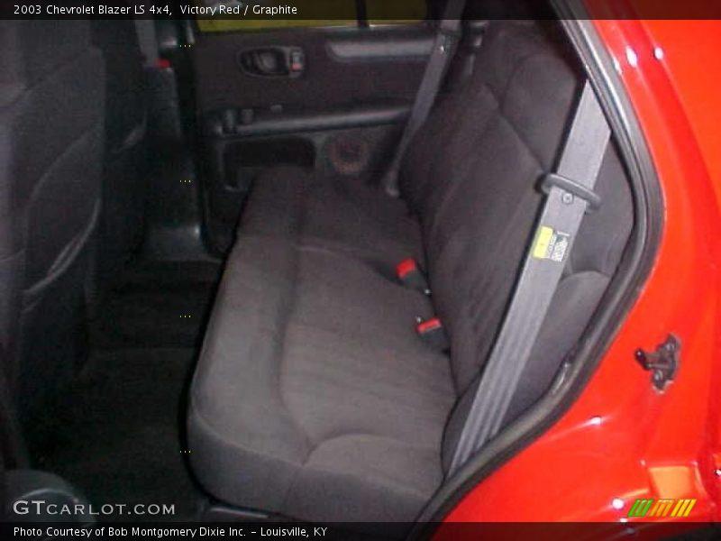 Victory Red / Graphite 2003 Chevrolet Blazer LS 4x4