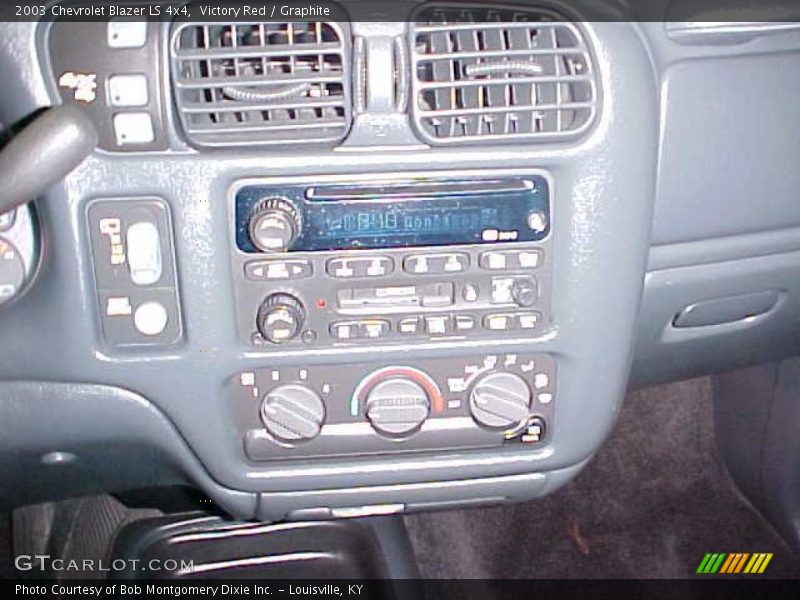 Victory Red / Graphite 2003 Chevrolet Blazer LS 4x4