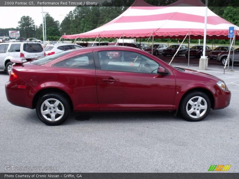 Performance Red Tintcoat / Ebony 2009 Pontiac G5