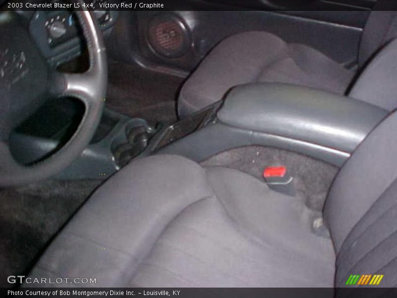 Victory Red / Graphite 2003 Chevrolet Blazer LS 4x4