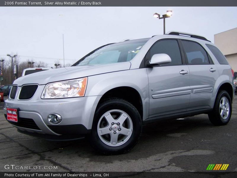 Silver Alloy Metallic / Ebony Black 2006 Pontiac Torrent