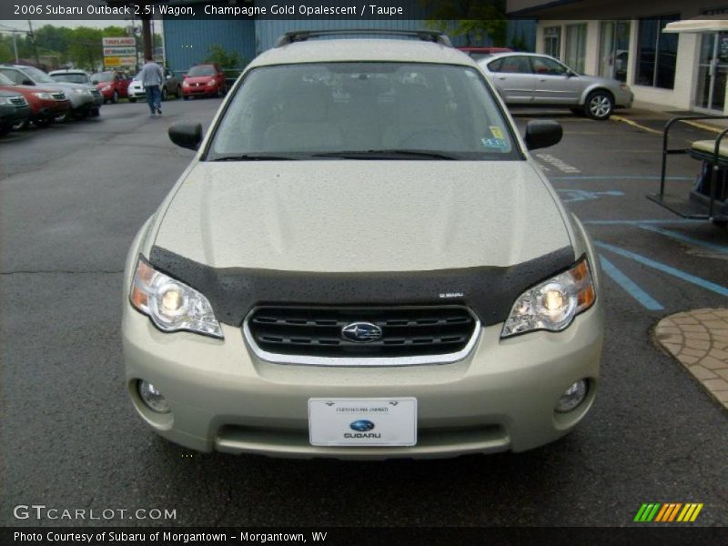 Champagne Gold Opalescent / Taupe 2006 Subaru Outback 2.5i Wagon
