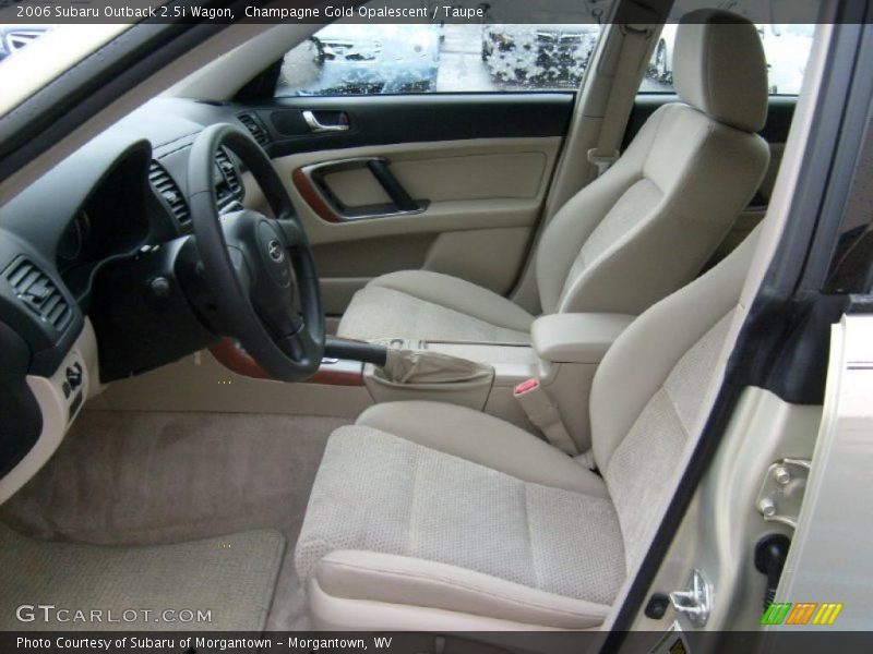 Champagne Gold Opalescent / Taupe 2006 Subaru Outback 2.5i Wagon