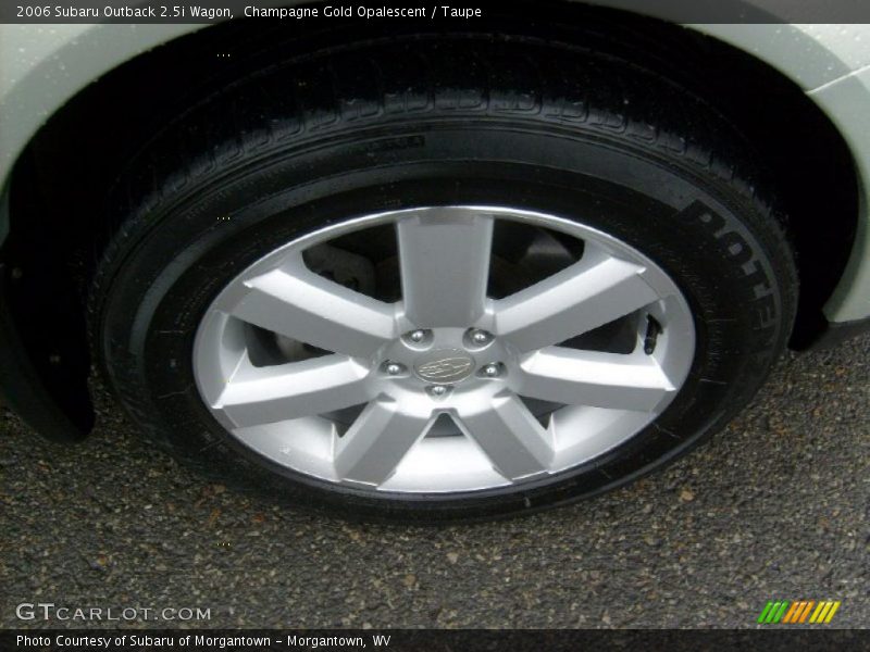 Champagne Gold Opalescent / Taupe 2006 Subaru Outback 2.5i Wagon