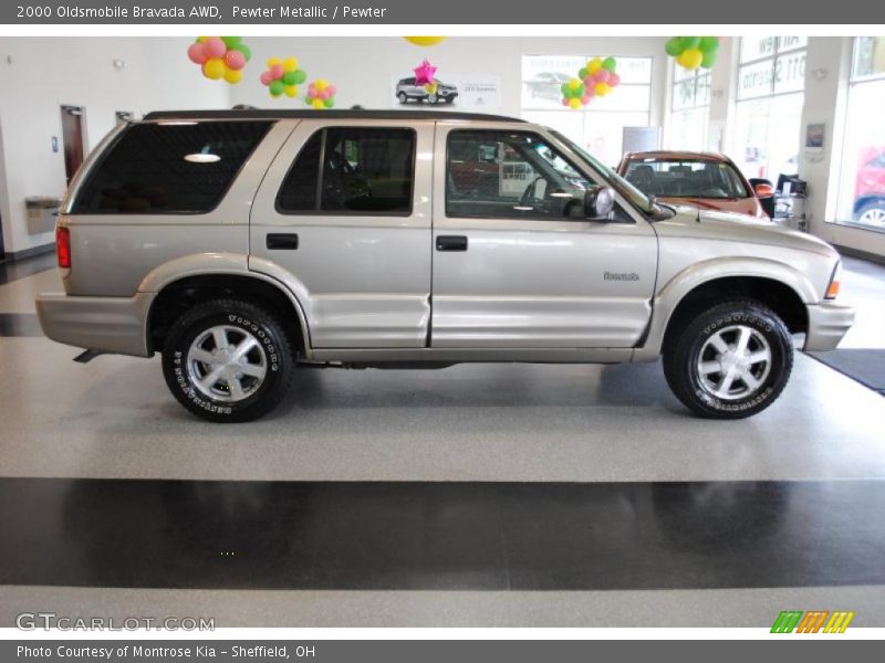 Pewter Metallic / Pewter 2000 Oldsmobile Bravada AWD