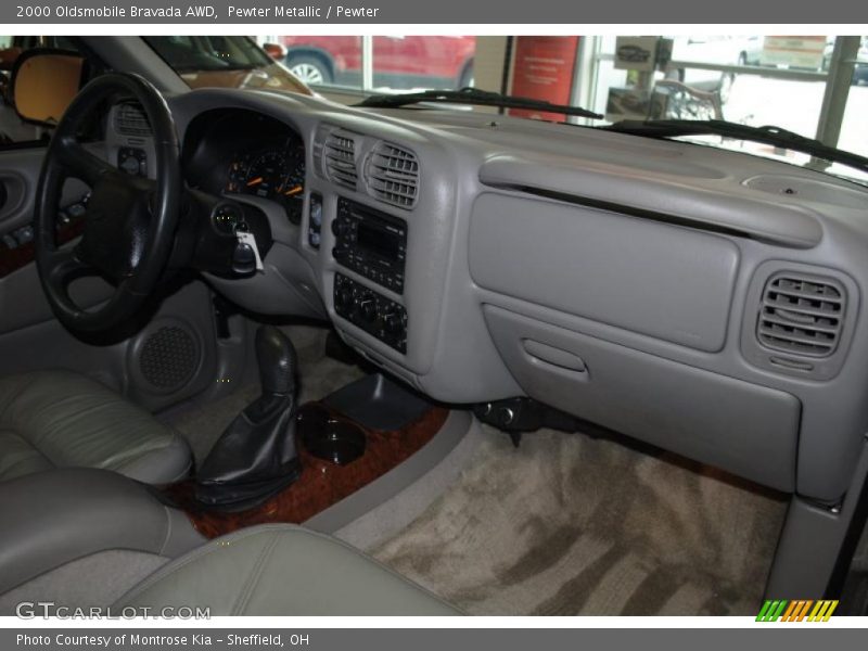Pewter Metallic / Pewter 2000 Oldsmobile Bravada AWD