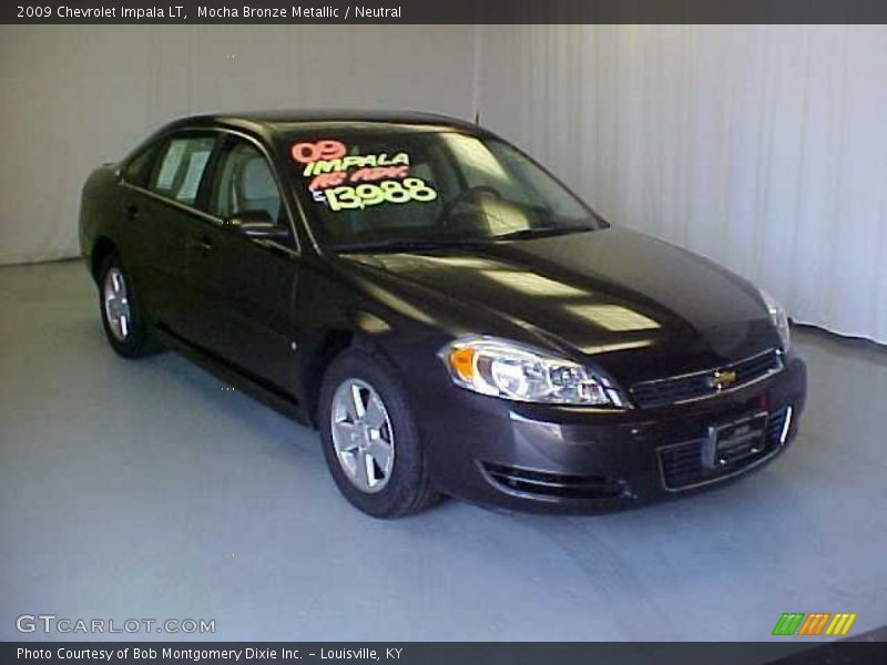 Mocha Bronze Metallic / Neutral 2009 Chevrolet Impala LT