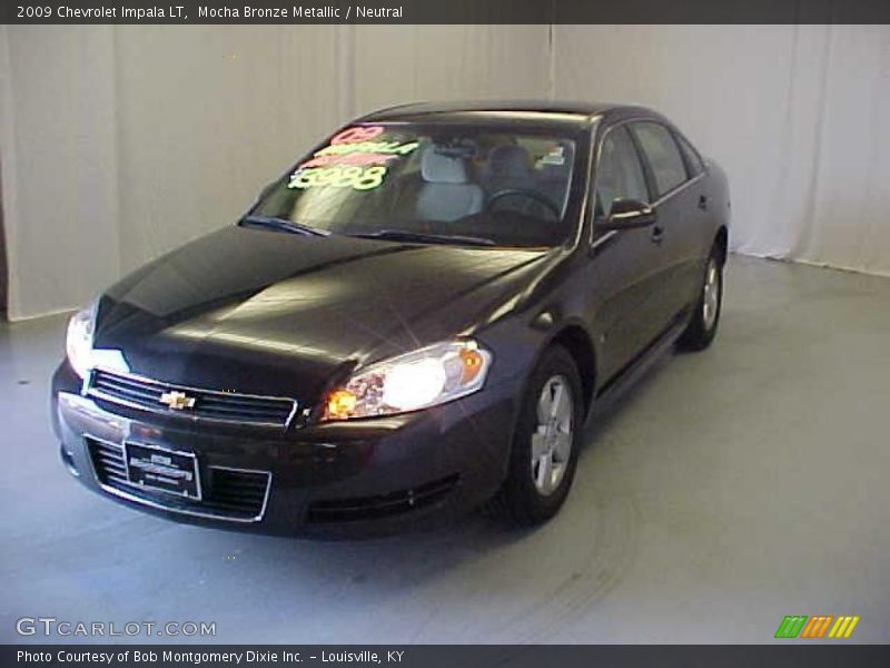 Mocha Bronze Metallic / Neutral 2009 Chevrolet Impala LT