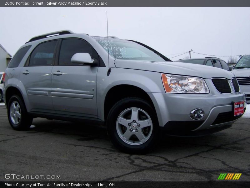 Silver Alloy Metallic / Ebony Black 2006 Pontiac Torrent