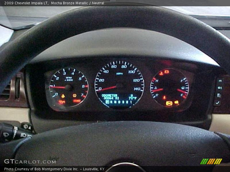 Mocha Bronze Metallic / Neutral 2009 Chevrolet Impala LT