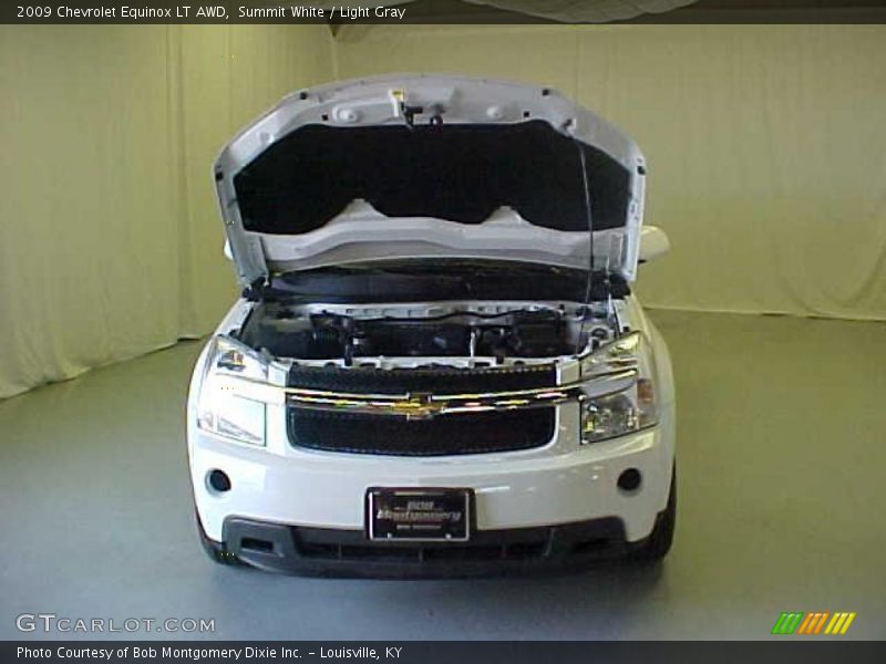 Summit White / Light Gray 2009 Chevrolet Equinox LT AWD