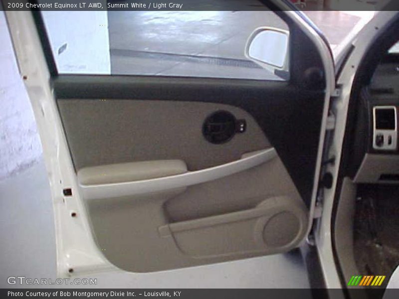 Summit White / Light Gray 2009 Chevrolet Equinox LT AWD