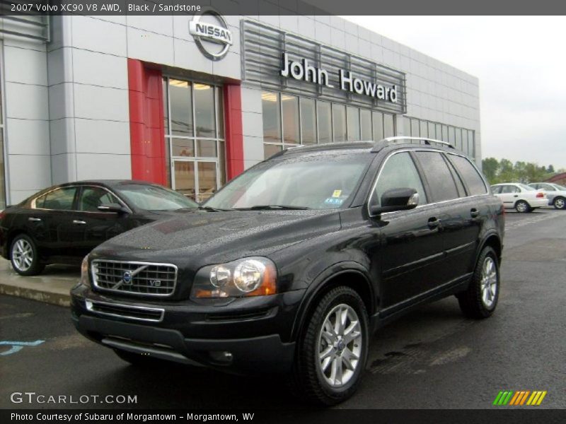 Black / Sandstone 2007 Volvo XC90 V8 AWD