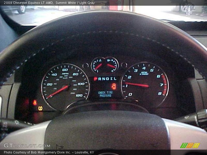 Summit White / Light Gray 2009 Chevrolet Equinox LT AWD