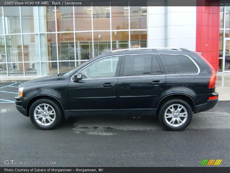 Black / Sandstone 2007 Volvo XC90 V8 AWD