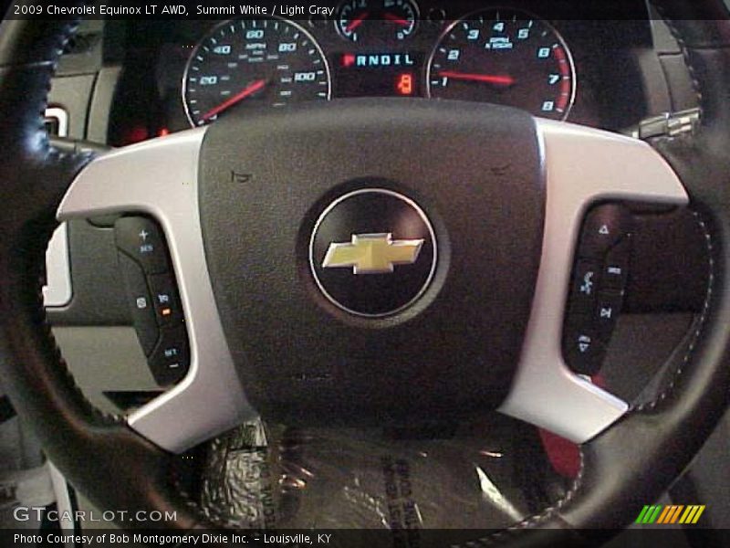 Summit White / Light Gray 2009 Chevrolet Equinox LT AWD